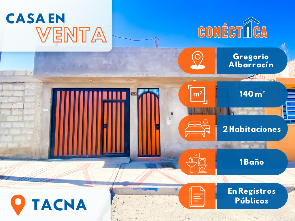 Venta de Casa Cerca a Av. La Marina (Asoc. Rio Seco) - Tacna