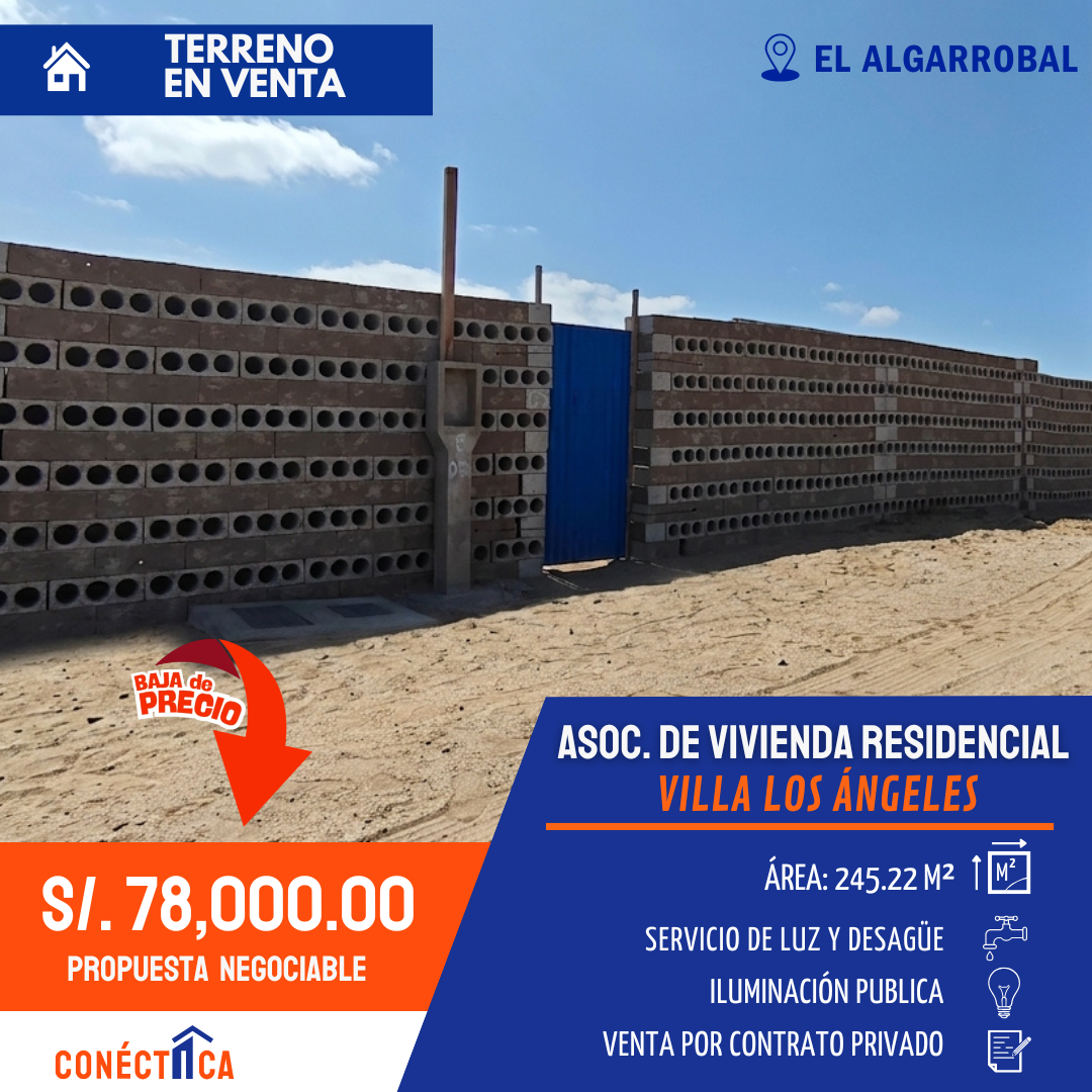 TERRENO EN VENTA EN EL ALGARROBAL, ILO