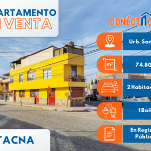 Venta de Departamento por la Av. Billinghurst - Centro de Tacna