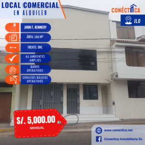 LOCAL COMERCIAL EN ALQUILER EN ILO