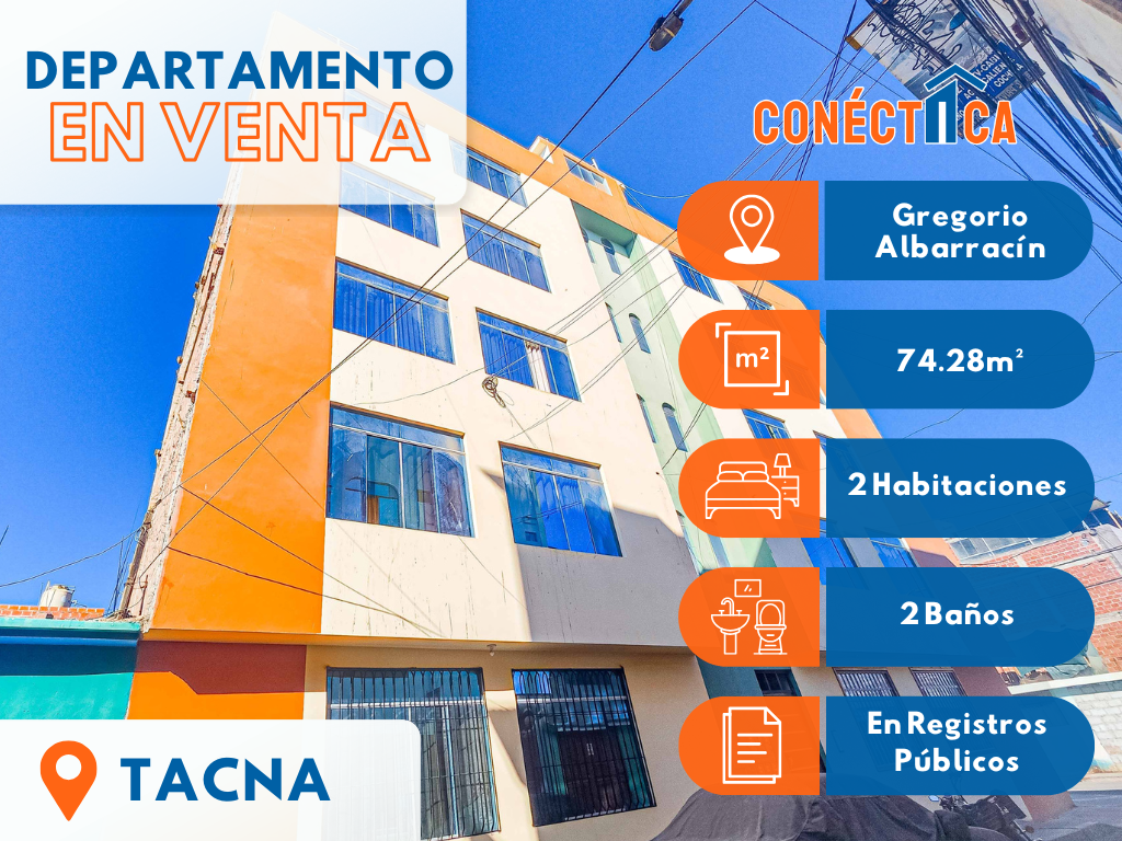 Venta de Departamento de Estreno en Gregorio Albarracín