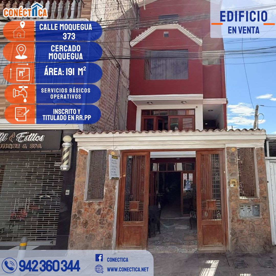🏨 ¡GRAN OPORTUNIDAD DE INVERSIÓN EN MOQUEGUA! ✨