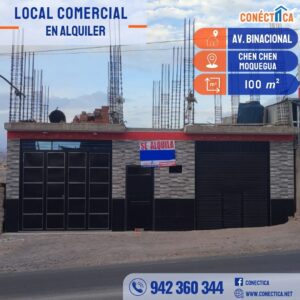 🔥🏪🎉 ¡ALQUILA TU LOCAL EN PLENA AV. BINACIONAL – IDEAL PARA NEGOCIO O EVENTOS! 🎉🏪🔥