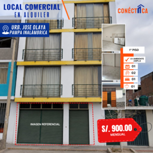 SE ALQUILA LOCAL COMERCIAL EN URB. JOSÉ OLAYA – ILO