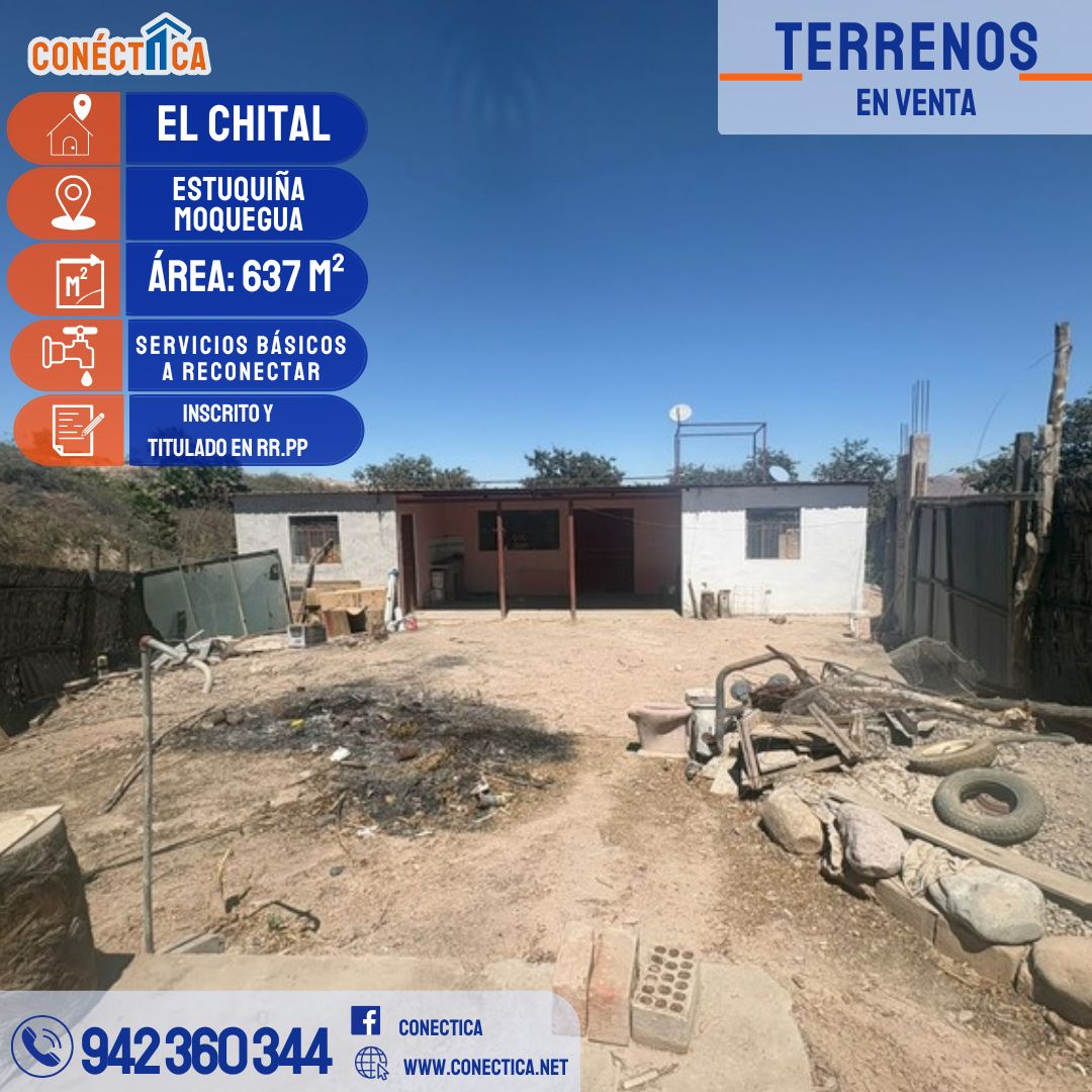 🌿 TERRENO AGRÍCOLA EN VENTA- SECTOR EL CHITAL- ESTUQUIÑA