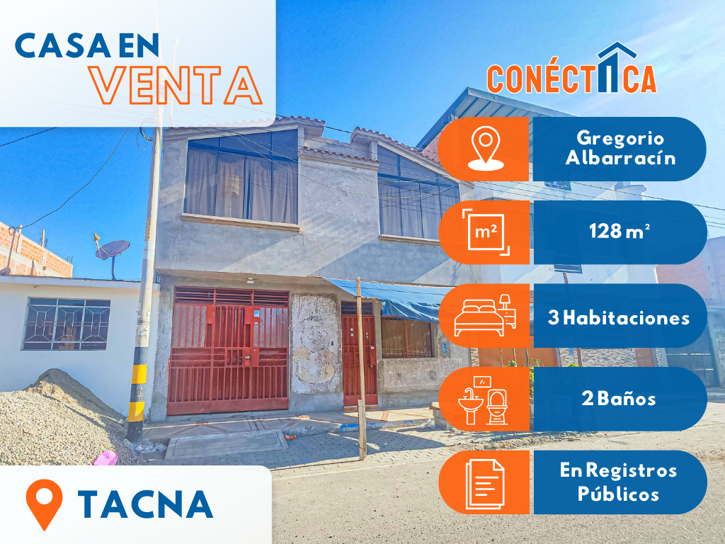 VENTA DE CASA CON LOCAL COMERCIAL EN ASOC. LAS ACACIAS - TACNA